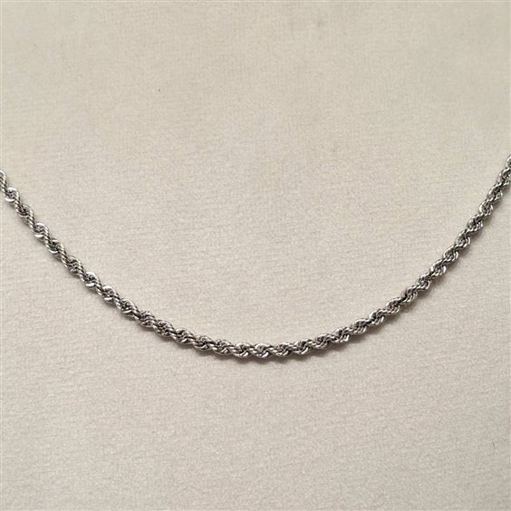 Collana Fanton Gioielli Uomo COLLANE ORO in Oro bianco FANOR0172A_52 - FANOR0172A_52